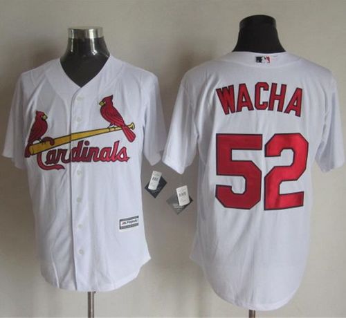 Cardinals #52 Michael Wacha White New Cool Base Stitched MLB Jersey